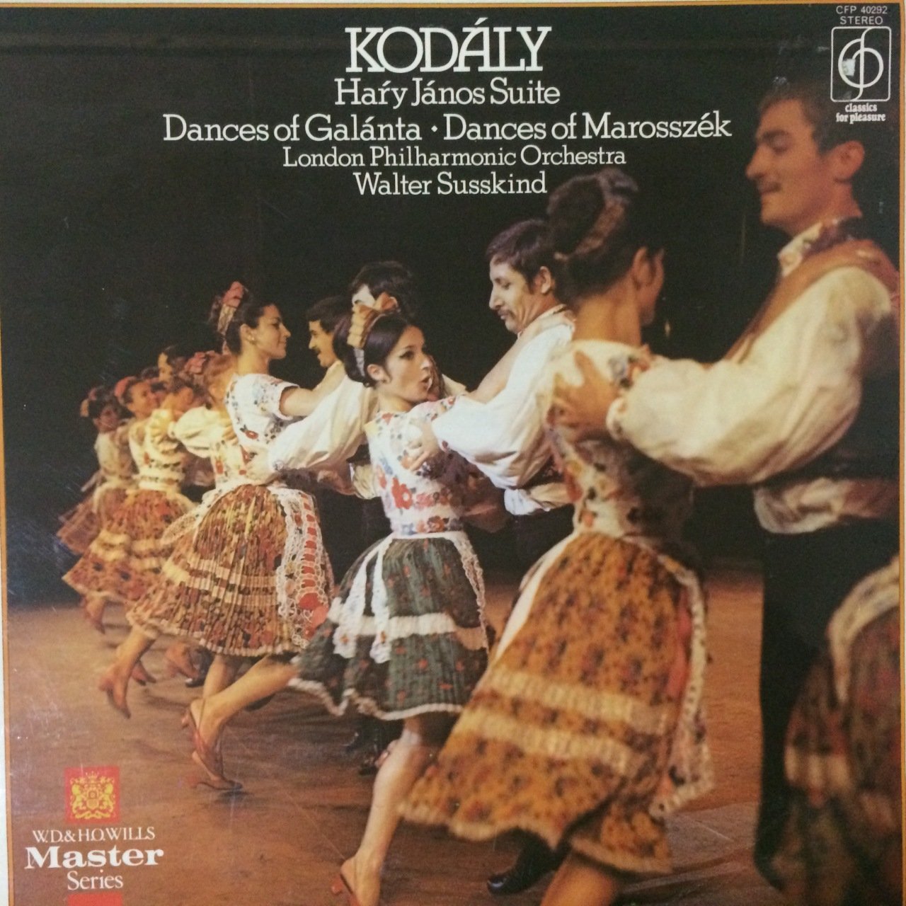 Hary Janos Suite Kodaly LP Plak
