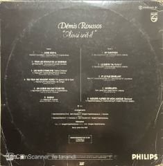 Demis Roussos Ainsi Soit-il LP Plak