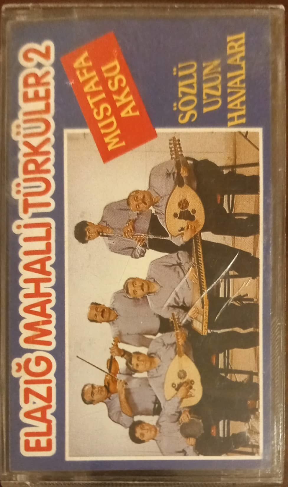 Mustafa Aksu Elazığ Mahalli Türküler 2 Kaset