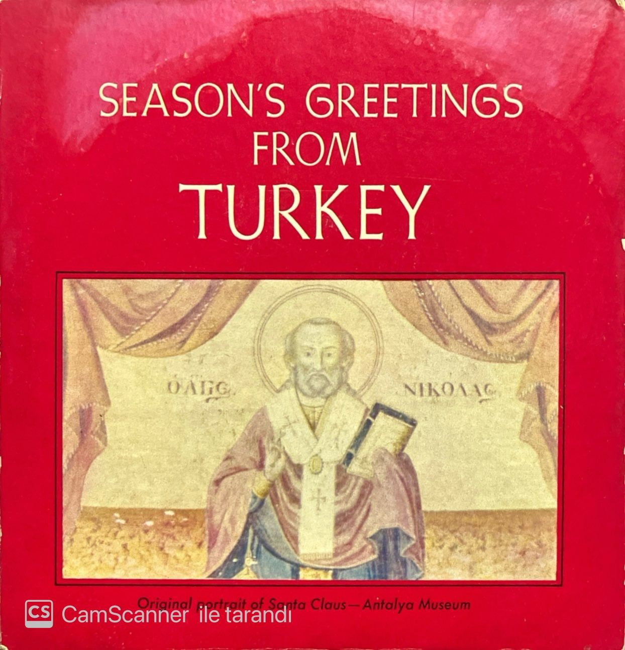 Season's Greetings From Turkey The Story Of Santa Claus 45lik Plak