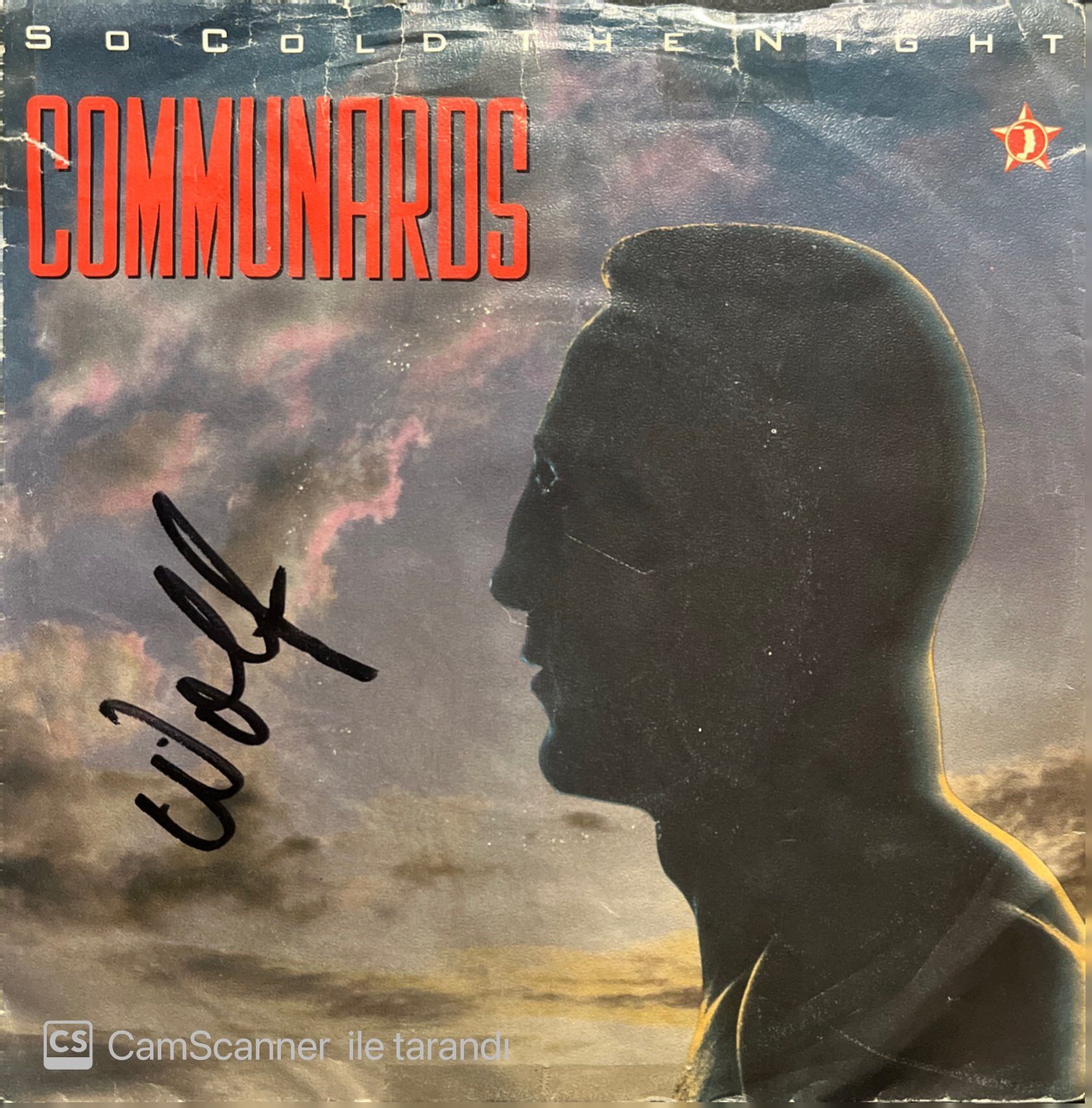 Communards So Cold The Night 45lik Plak