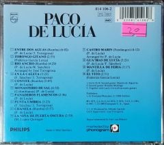 Paco De Lucia Entre Dos Aguas CD