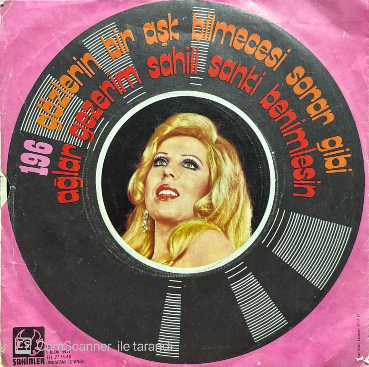 Mediha Şen Gözlerin Bir Aşk Bilmecesi Sorar Gibi 45lik Plak