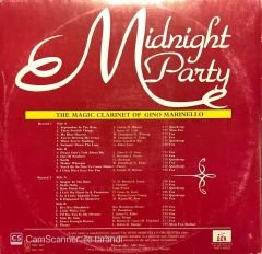 Midnight Party The Magic Clarinet Of Gino Marinello Double LP Plak