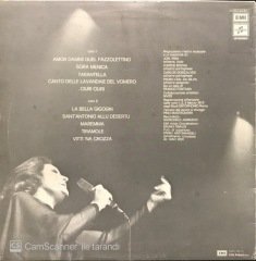 Amalia Rodrigues A Una Terra Che Amo LP Plak