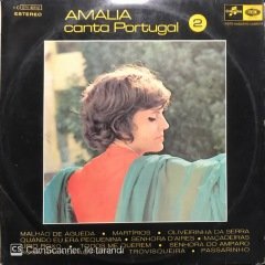 Amalia Rodrigues Canta Portugal LP Plak