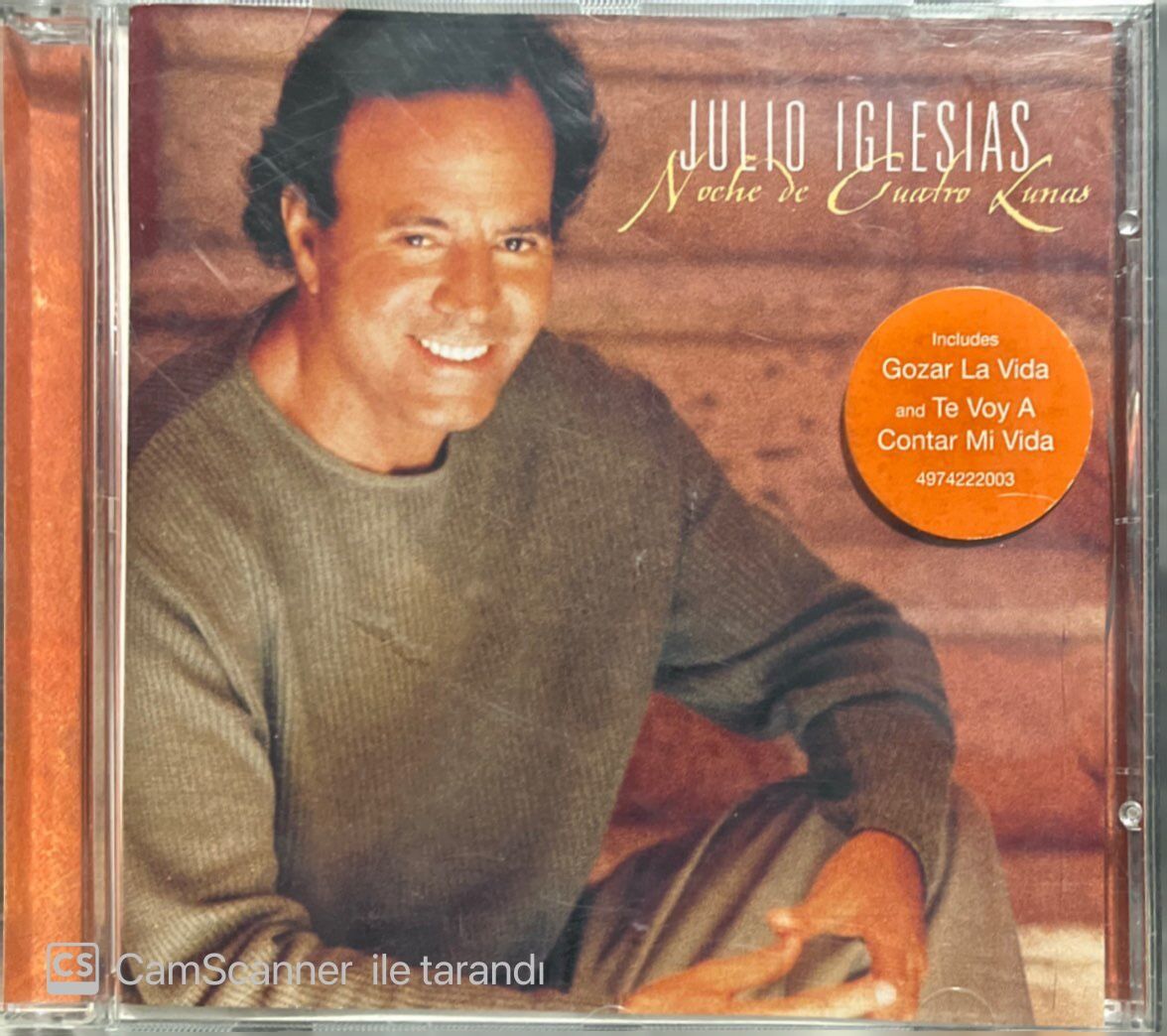 Julio Iglesias Noche De Cuatro Lunas CD