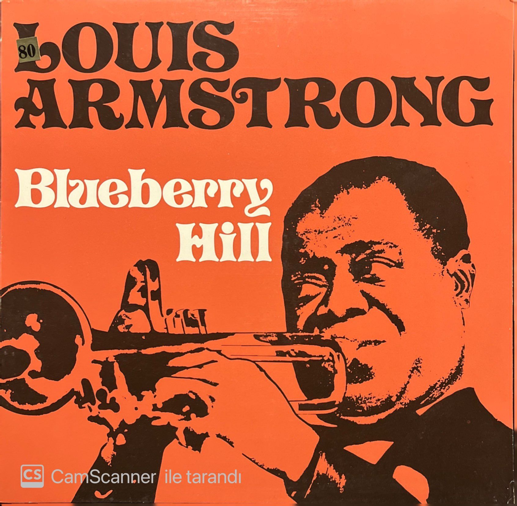 Louis Armstrong Blueberry Hill LP Plak