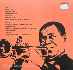 Louis Armstrong Blueberry Hill LP Plak