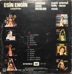 Esin Engin ve Ork. Modern Oyun Havaları LP Plak