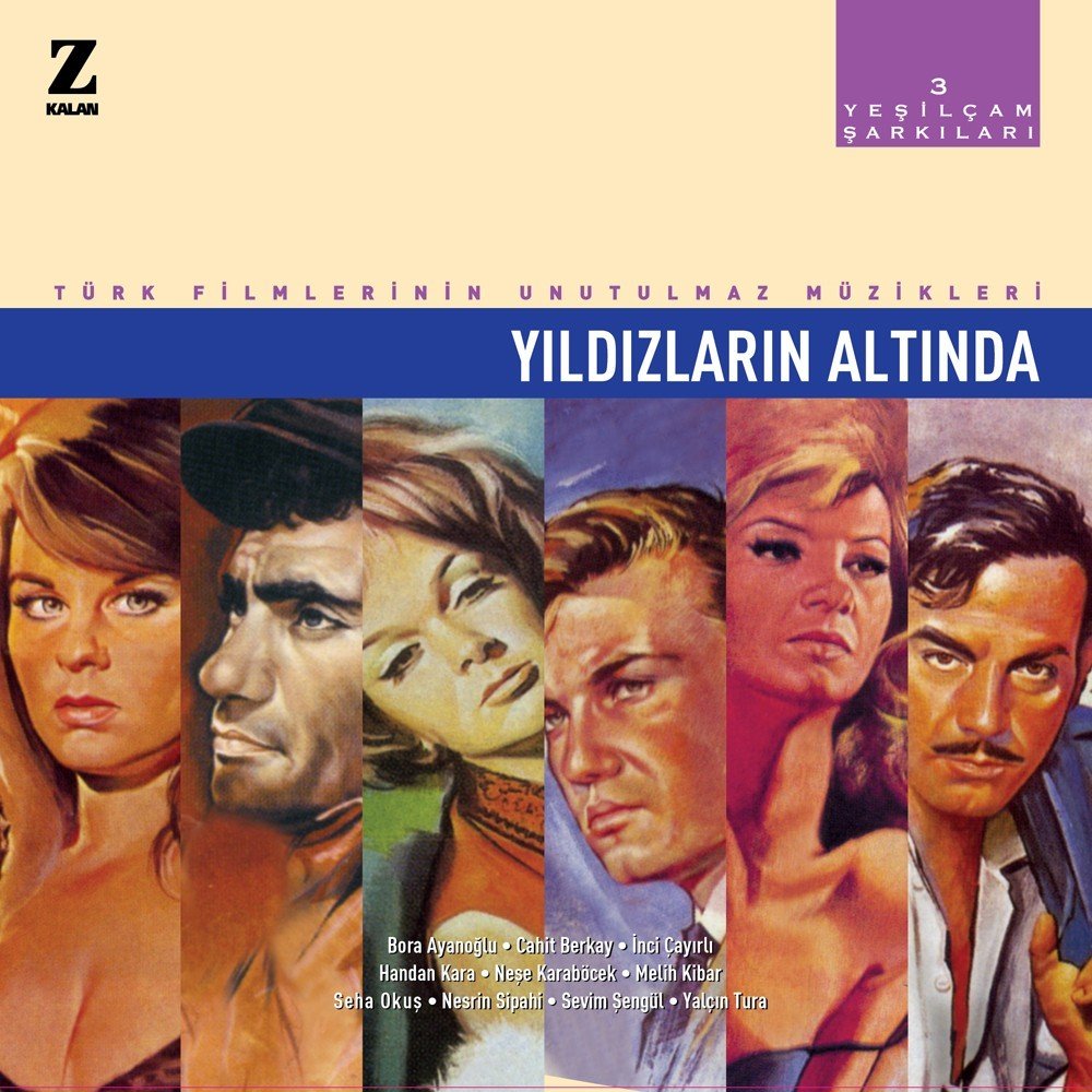Yesilçam Şarkıları 3 Yıldızların Altında Plak LP