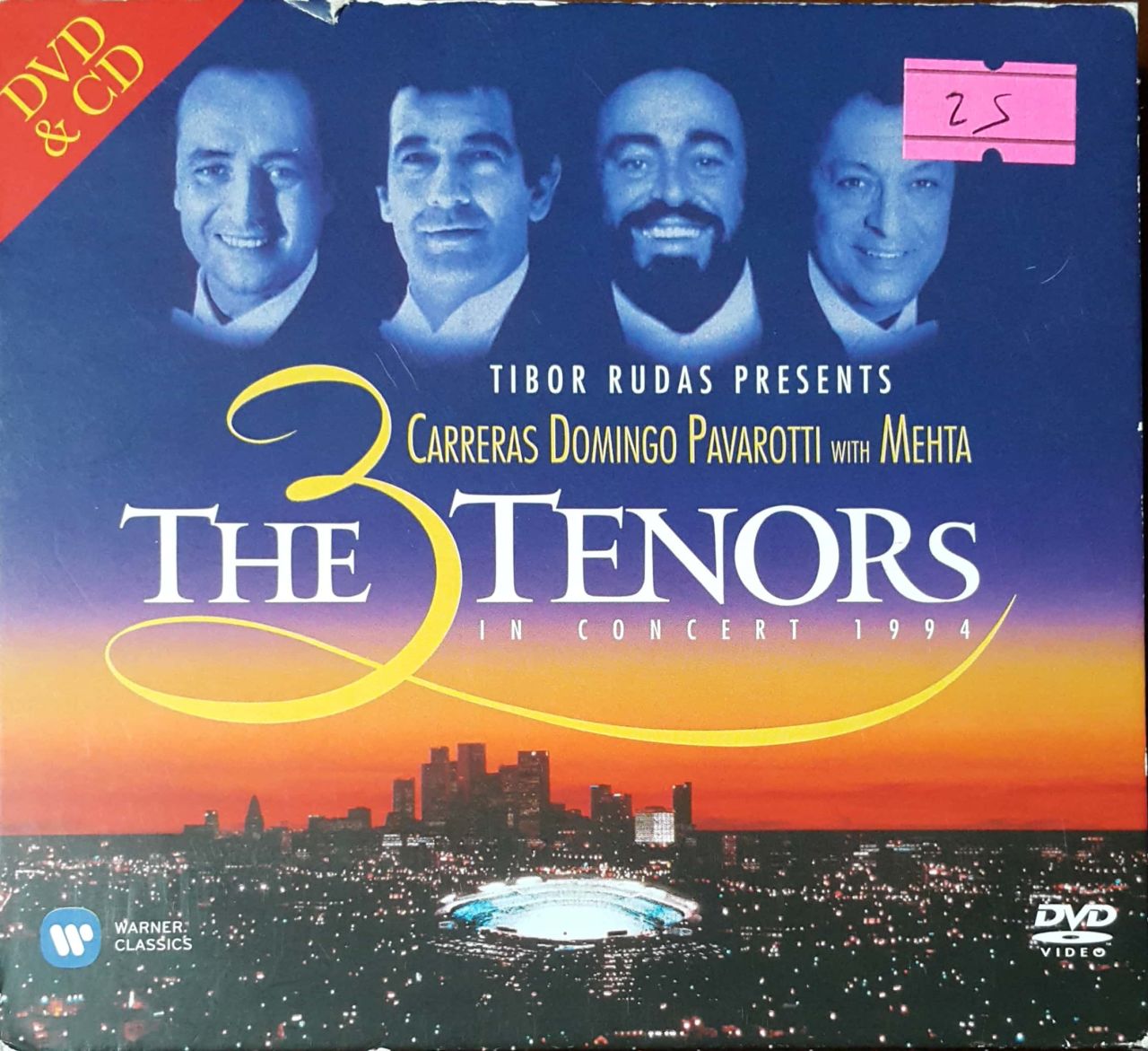 The 3 Tenors İn Concert 1994 CD