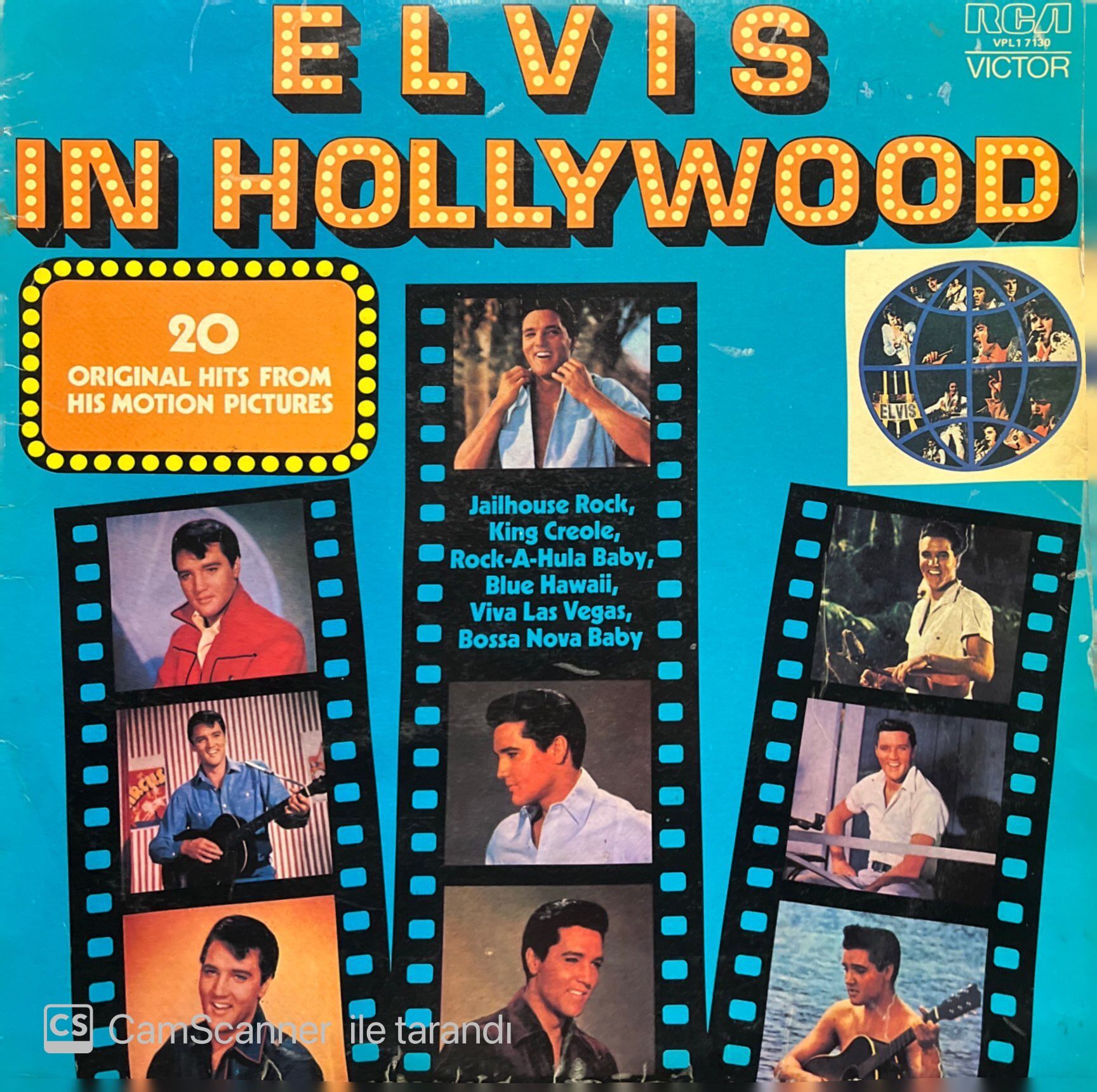 Elvis Presley In Hollywood LP Plak