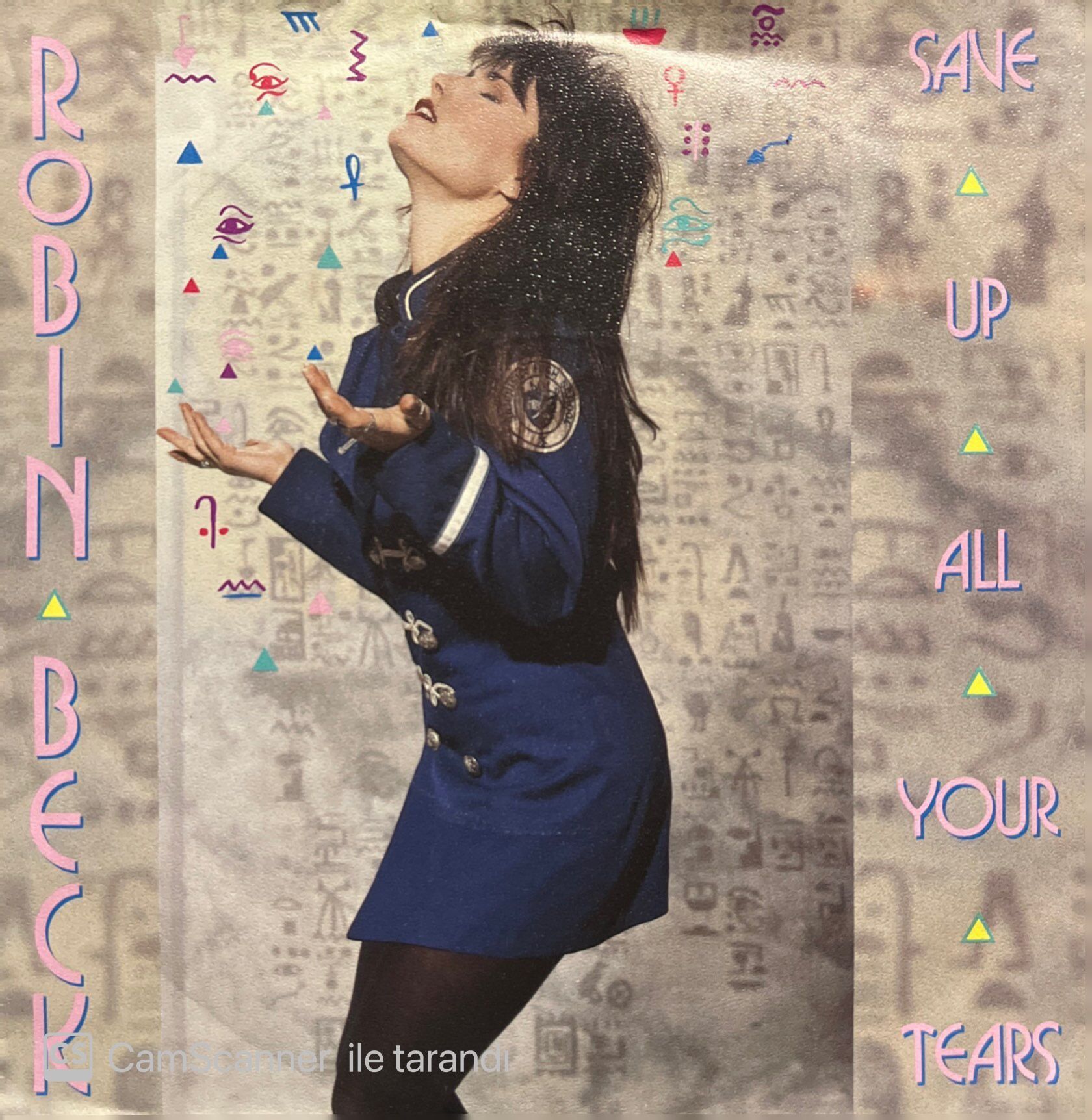 Robin Beck Save Up All Your Tears 45lik Plak