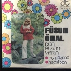 Füsun Önal Aç Gözünü 45lik plak