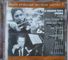 Ayla Erduran Plays Johannes Brahms CD