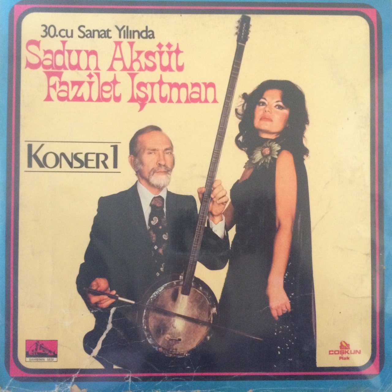 Sadun Aksüt Fazilet Işıtman Konser1  LP Plak