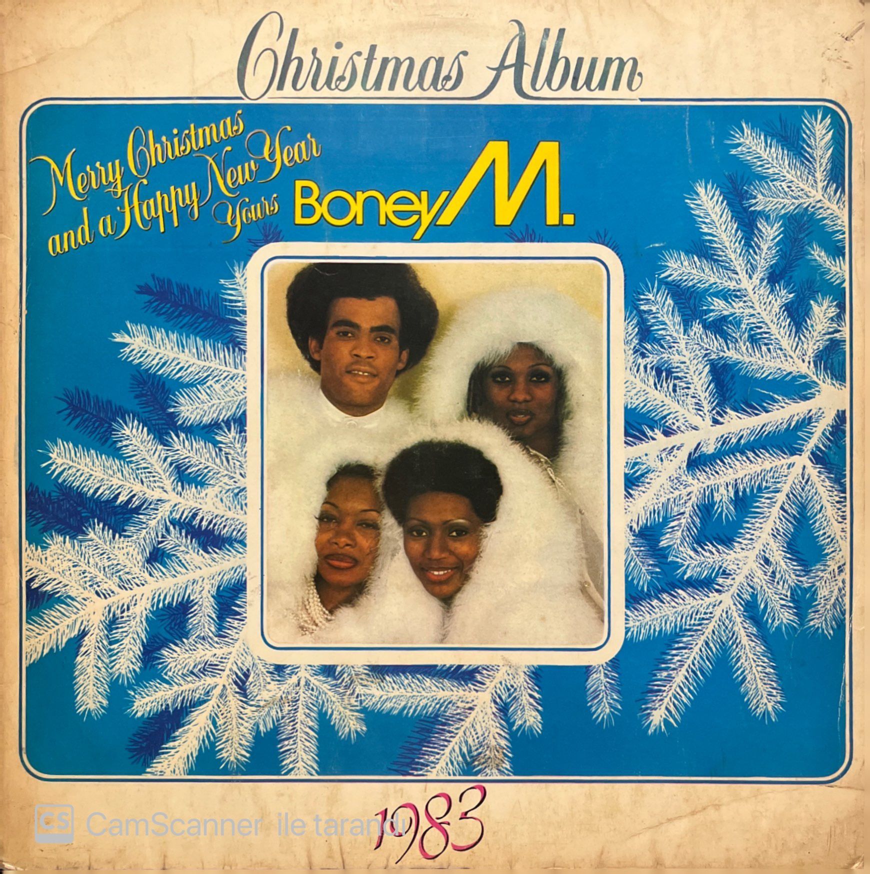 Boney M Christmas Album LP Plak