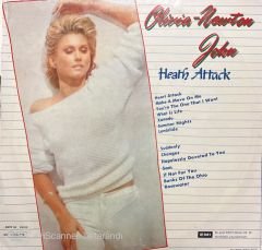 Olivia Newton John Heath Attack LP Plak