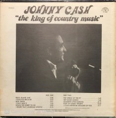 Johnny Cash The King Of Country Music LP Plak