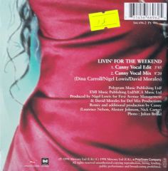 Diana Carroll Livin' For The Weekend CD