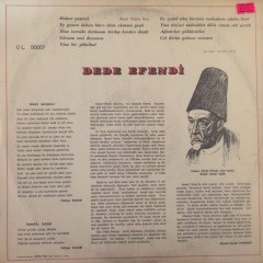 Nevzad Atlığ Dede Efendi  LP Plak
