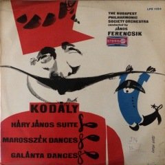 Kodaly Hary Janos Suite LP Plak
