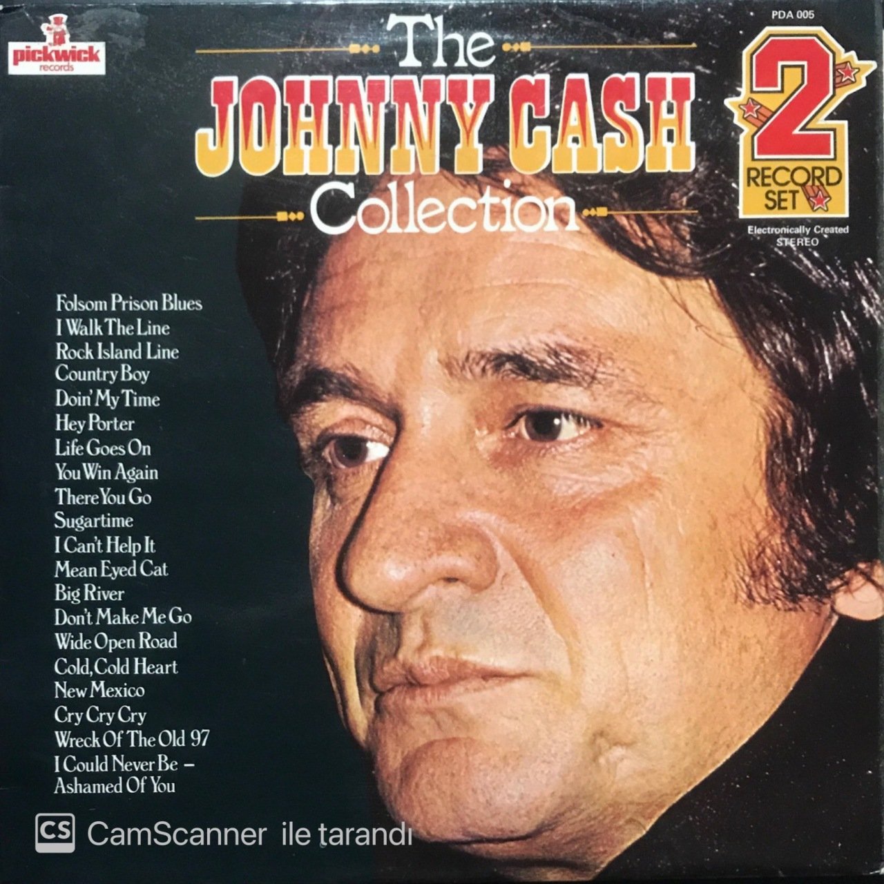 Johnny Cash The Collection Çift LP Plak