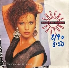 Sheena Easton Follow My Rainbow 45lik Plak