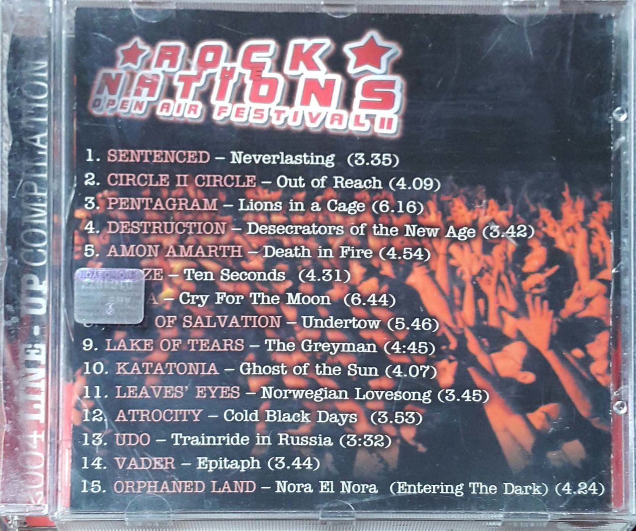 Rock The Nations Open Air Festival 2 CD