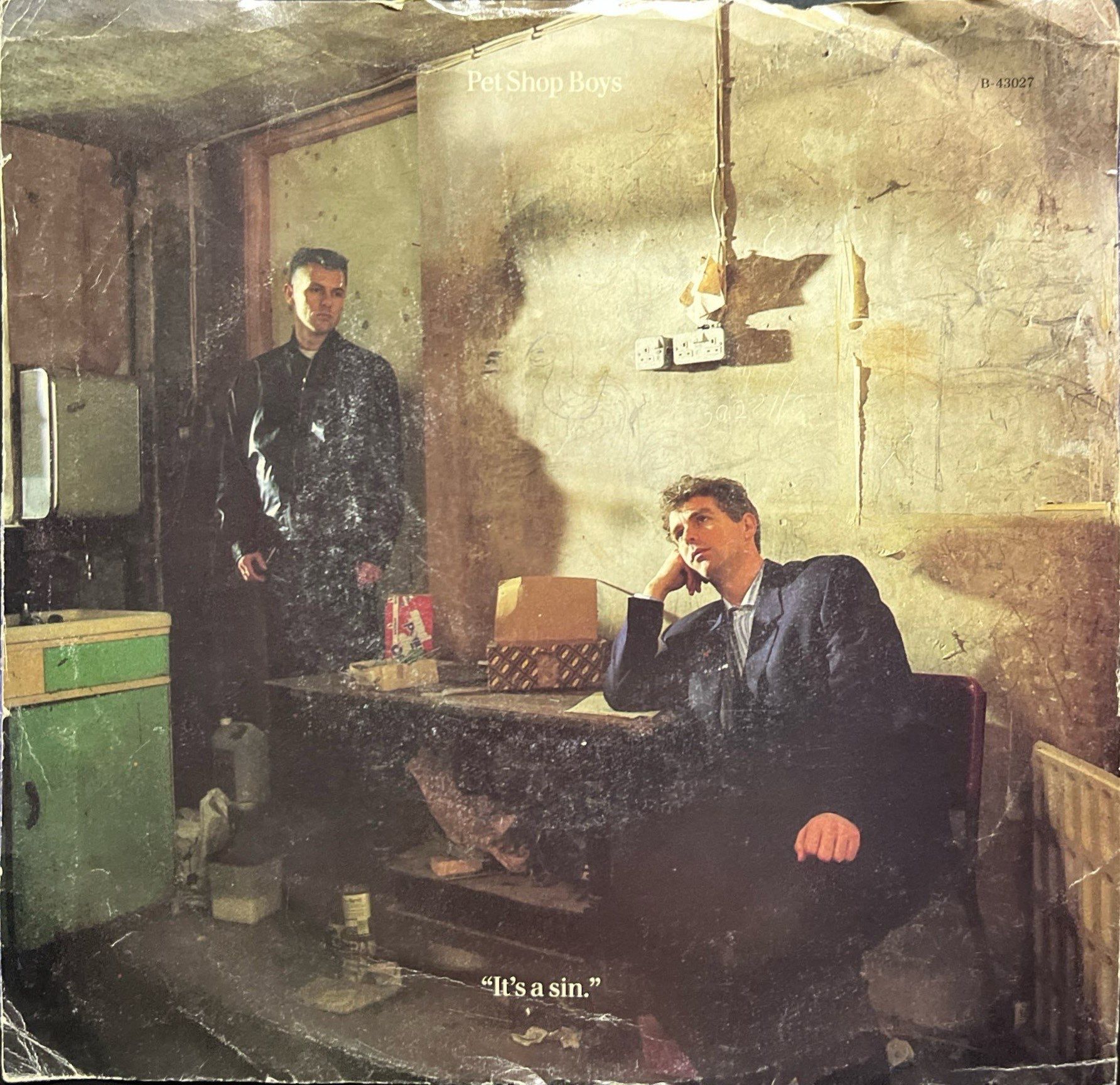 Pet Shop Boys It's A Sin 45lik Plak