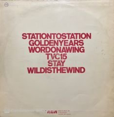 David Bowie Station To Station LP Plak