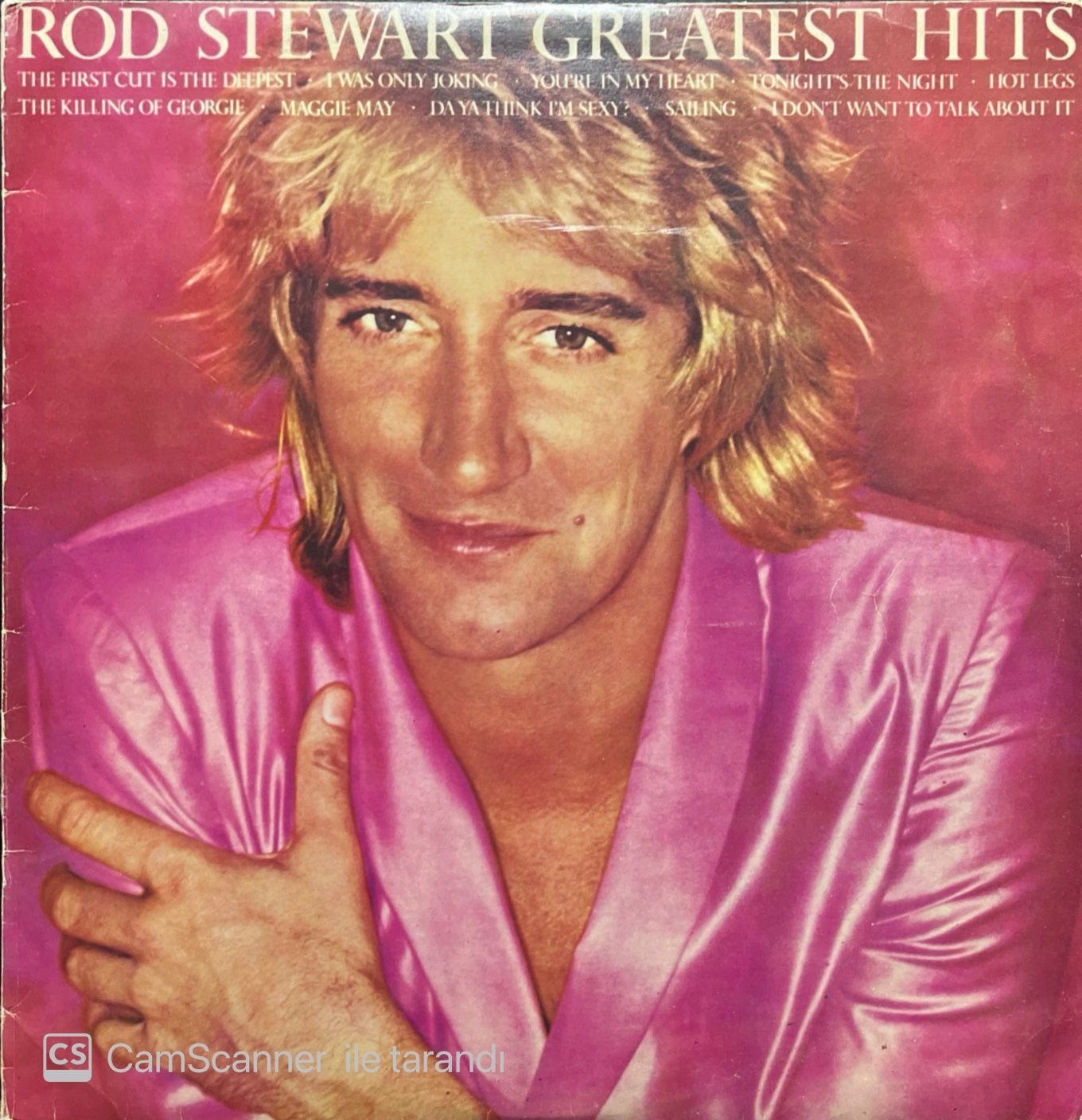 Rod Stewart Greatest Hits LP Plak