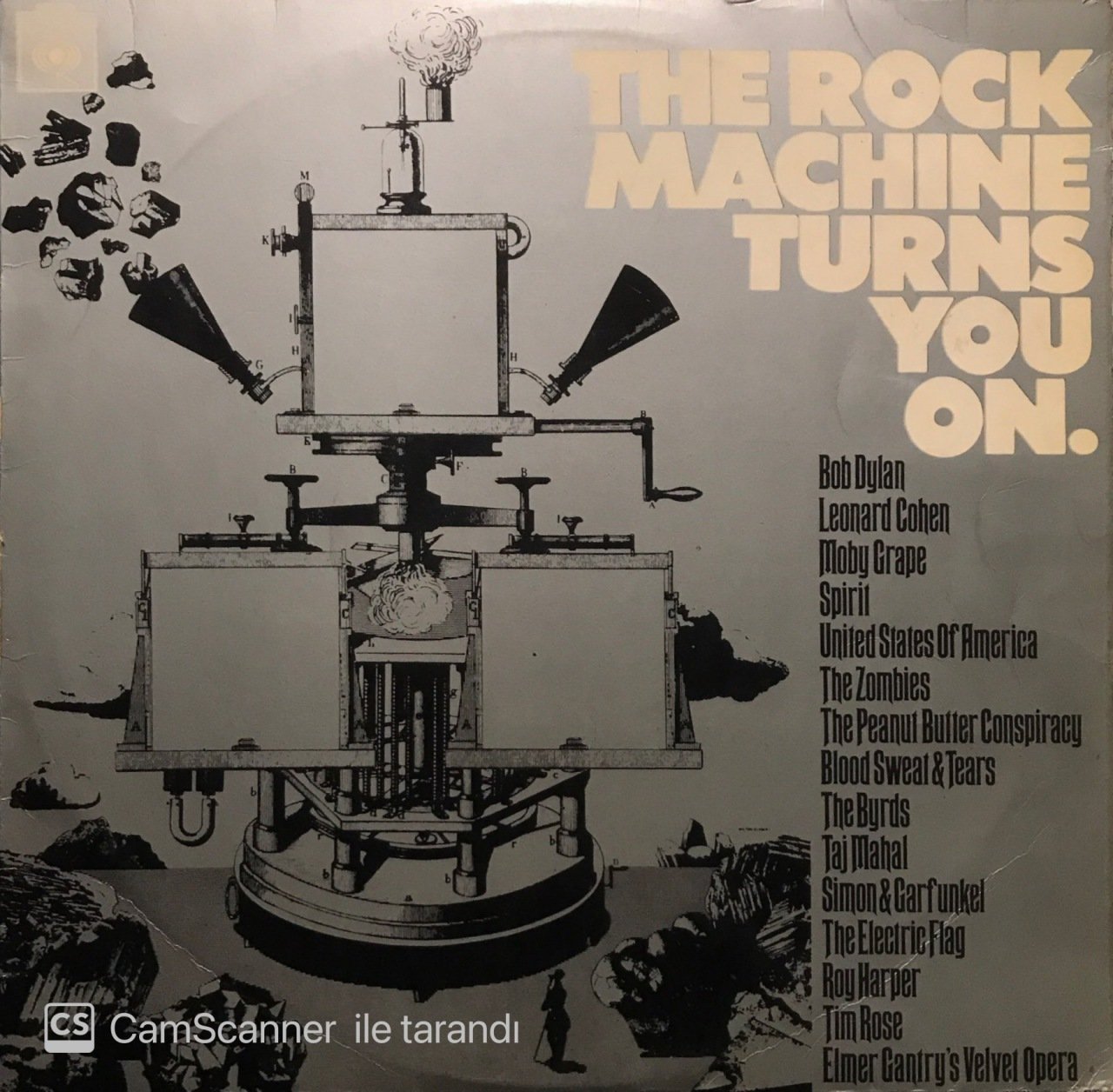 The Rock Machine Turns You On LP Plak