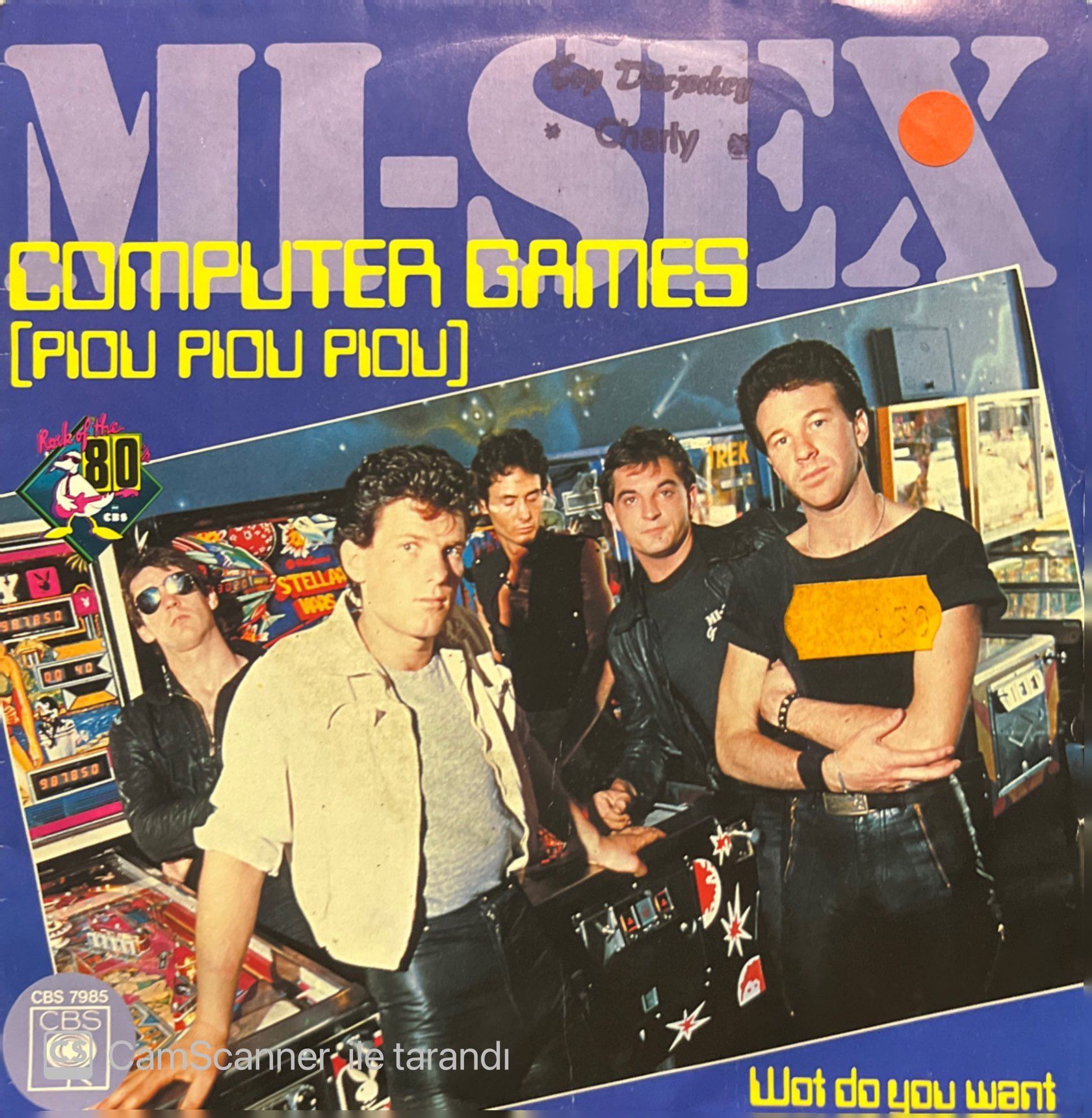 Mi-Sex Computer Games 45lik Plak