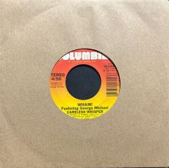 Wham Featuring George Michael Careless Whisper 45lik Plak