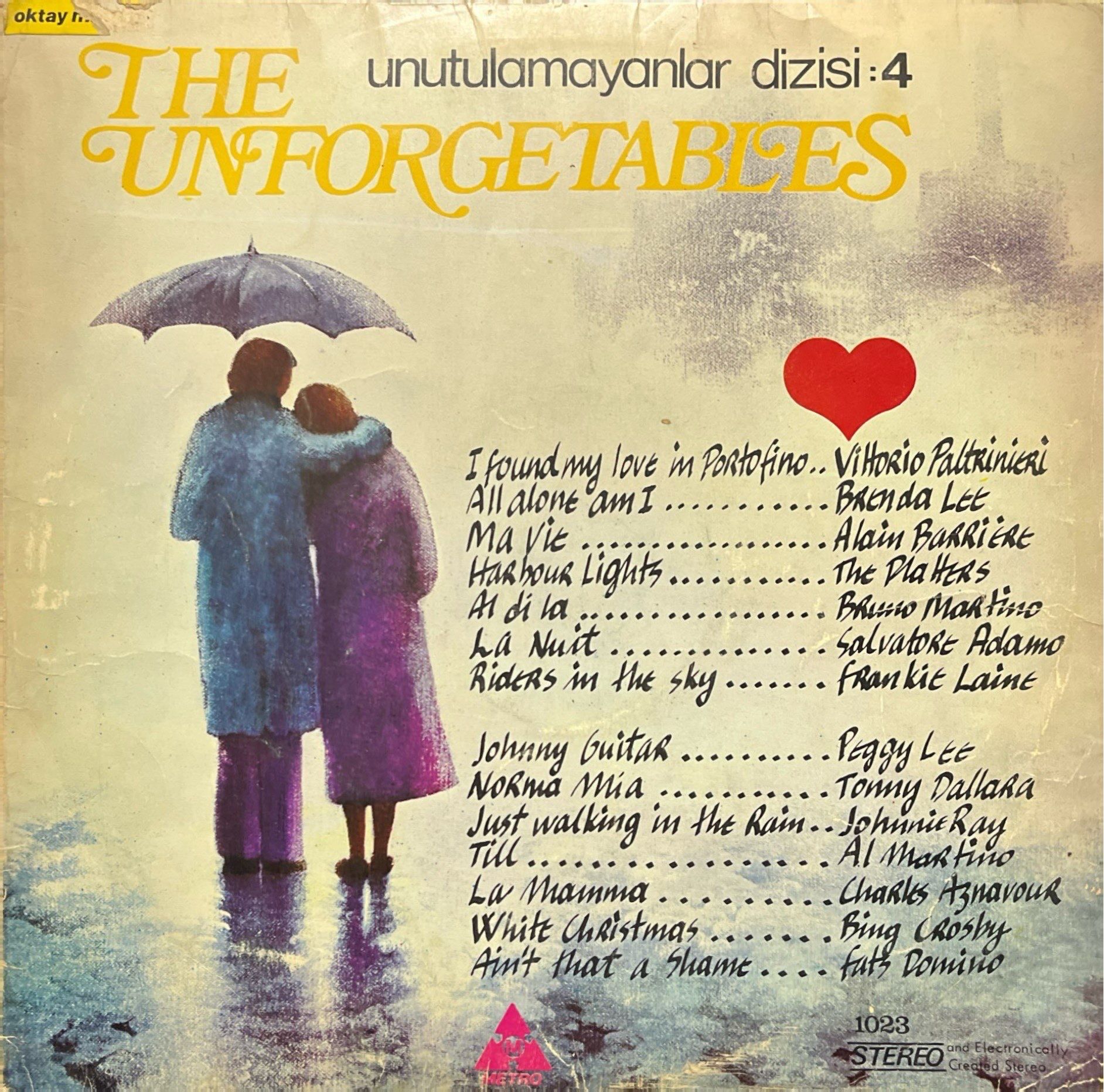The Unforgetables 4 LP Plak