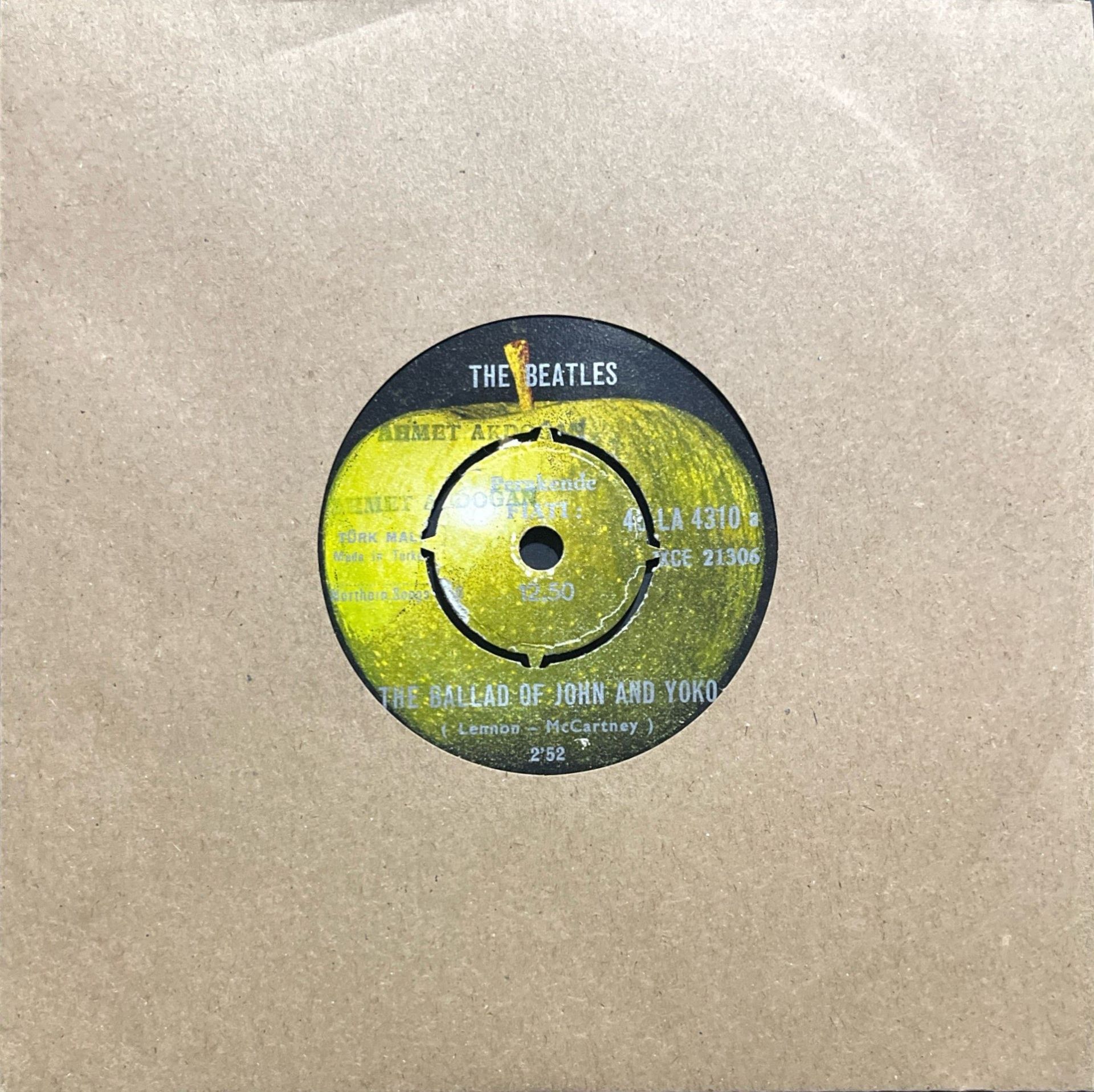 The Beatles The Ballad Of John And Yoko 45lik Plak