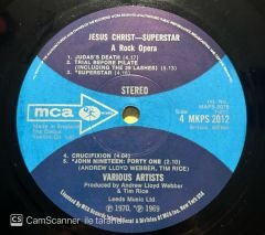 Jesus Christ Superstar Double Soundtrack LP Plak