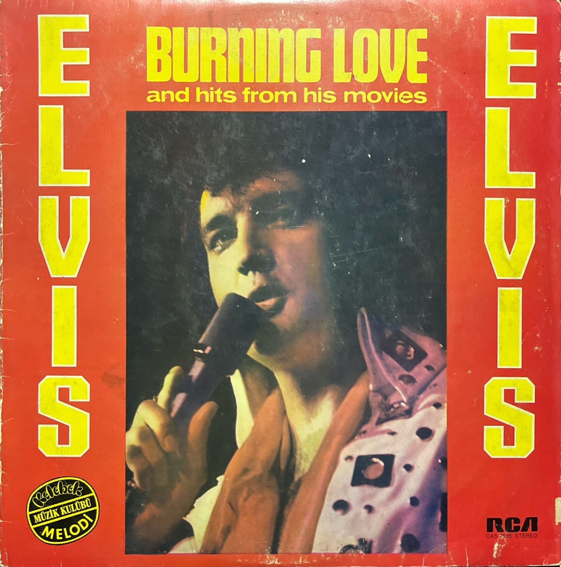 Elvis Presley Elvis Burning Love LP Plak