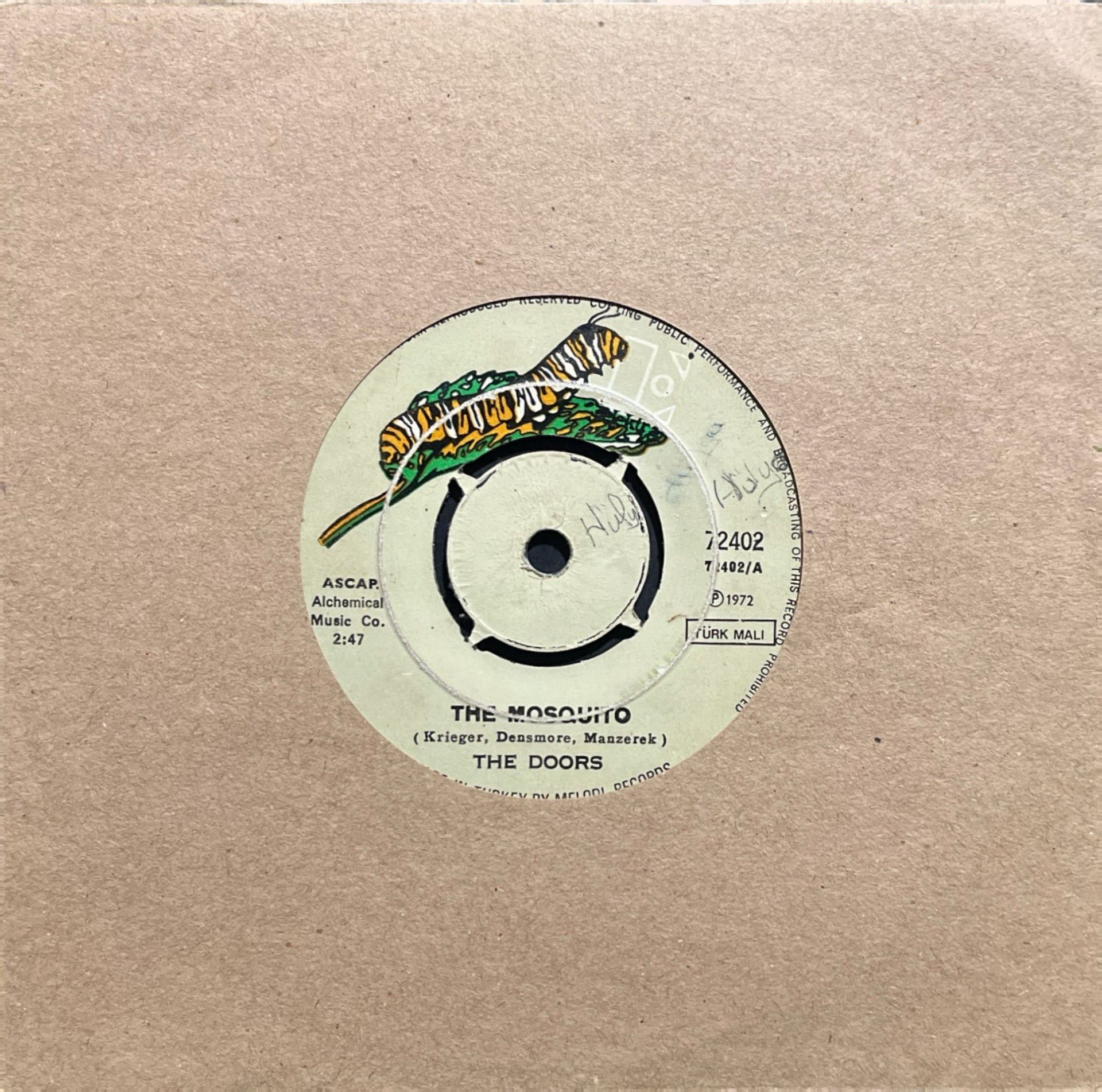The Doors The Mosquito 45lik Plak