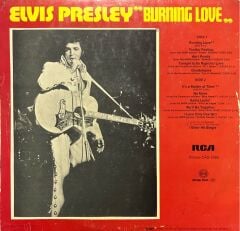 Elvis Presley Elvis Burning Love LP Plak