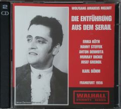 Wolfgang Amadeus Mozart Die Entführung Aus Dem Seral CD