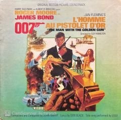 Roger Moore As James Bond 007 Soundtrack LP Plak