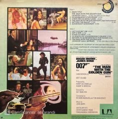 Roger Moore As James Bond 007 Soundtrack LP Plak