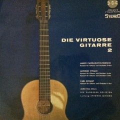 Mario Castelnuovo Die Virtuose Gitarre 2 LP Plak