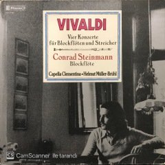 Vivaldi Conrad Steinmann LP Klasik Plak