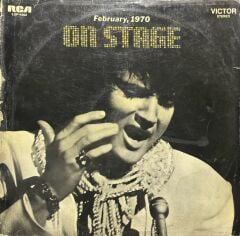 Elvis Presley On Stage (February, 1970) LP Plak