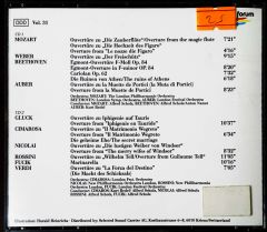 Berühmte Opern ouvertüren CD