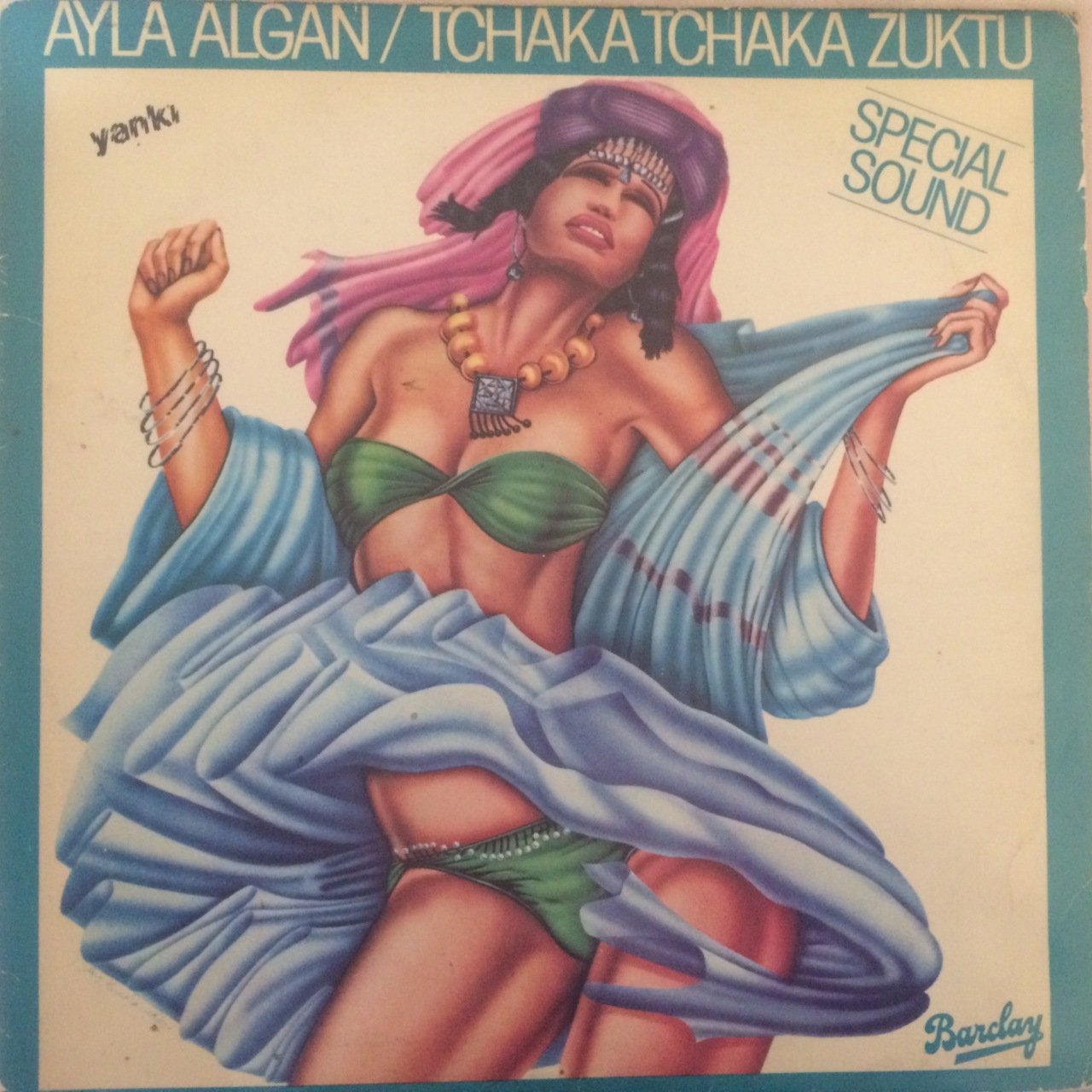 Ayla Algan Tchaka Tchaka Zuktu  LP Plak